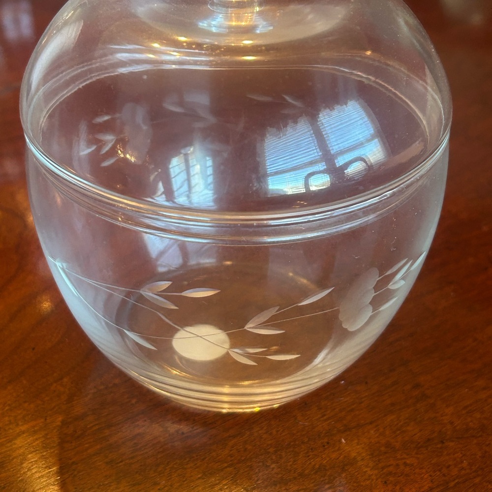 Princess House Heritage Apple Candy Dish